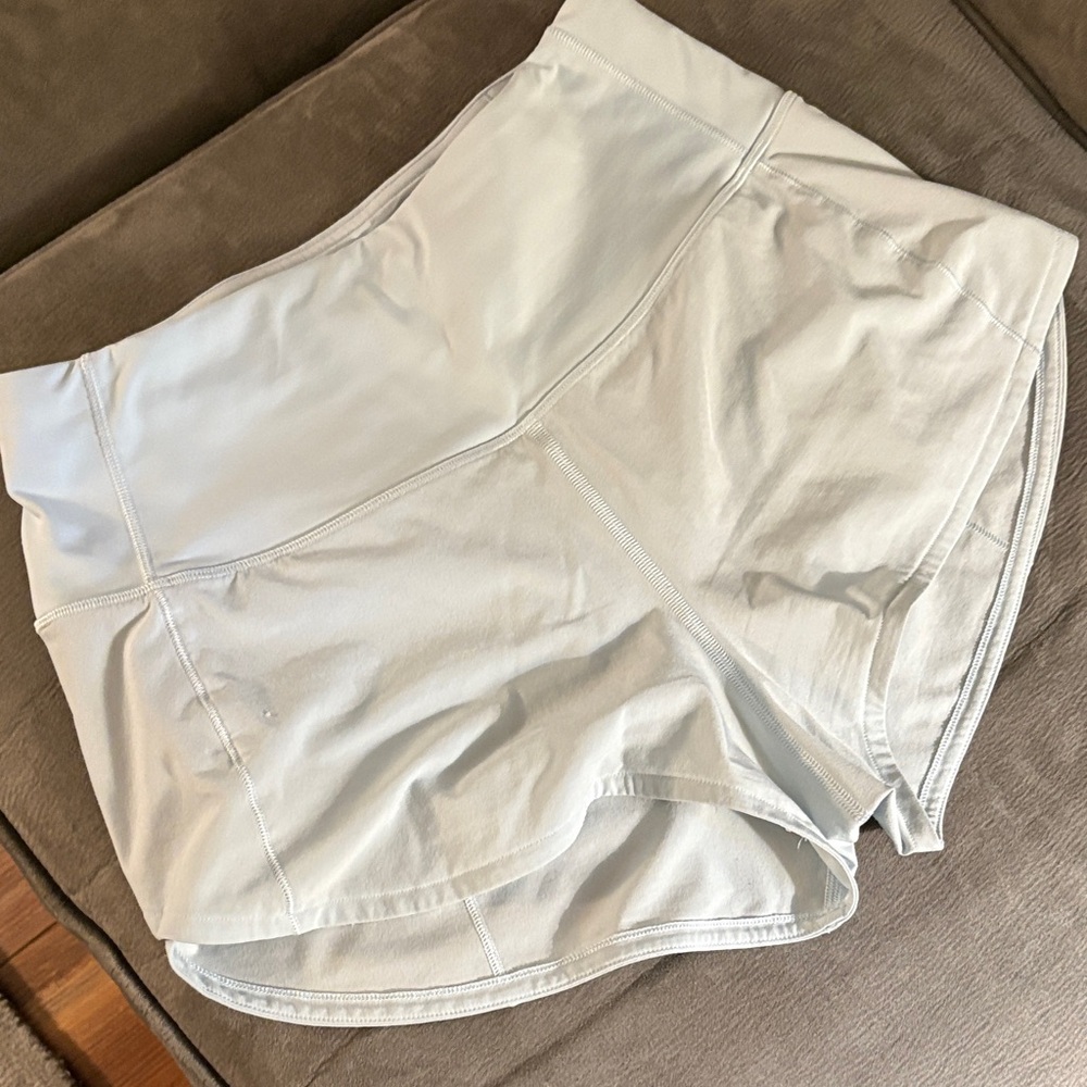 Lululemon Athletica Pale Blue Athletic Shorts